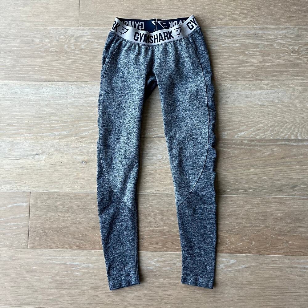 Gymshark Flex Low Rise Leggings Navy Blue Small